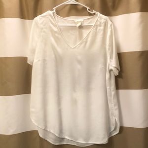 White H&M Blouse